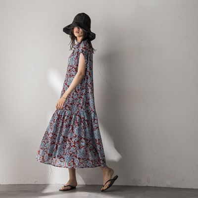 【美品 完売品】ケイミー デイリーワンピース 洗える 伸縮 M サステナブルブランド kay me（ケイミー）2022AWコレクション