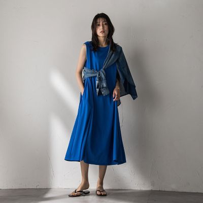 タックノースリーブカットワンピース≪手洗い可能≫ | MAYSON