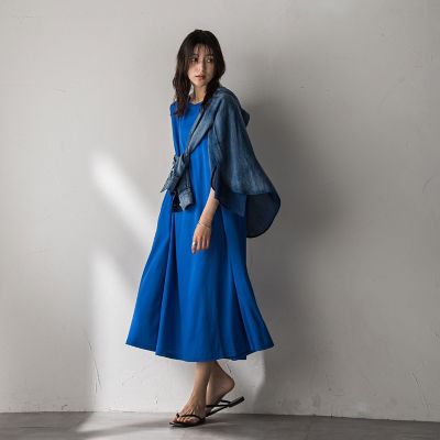 テッドベイカー　ワンピース　ノースリーブ　ラインストーン セール】 シアーラメステッチノースリーブワンピース≪手洗い