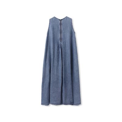 メイソングレイ（MAYSON GREY）/揺れるデニムタックフレアワンピース≪洗濯機で洗える≫ 揺れるデニムタックフレアワンピース≪洗濯機で洗える≫ | MAYSON GREY