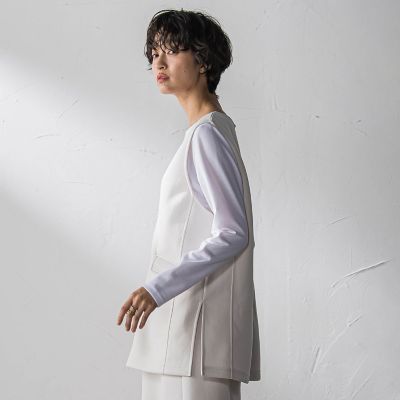 メイプアップ4箱セット　単品可 軽量ボンディング3ピーススカートセットアップ≪洗濯機で洗える