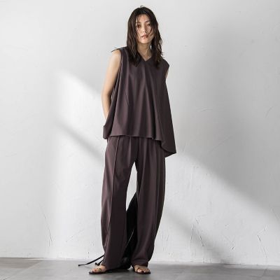 ¥53,900【V12/XL】MAGTOP PANTS 上下セットアップ 叶えるセットアップノースリフレアプルオーバー＋パンツ | MAYSON GREY