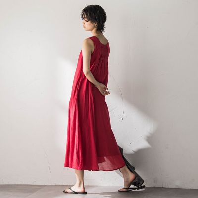 綿ボイル前後2WAYノースリーブワンピース | MAYSON GREY (Women