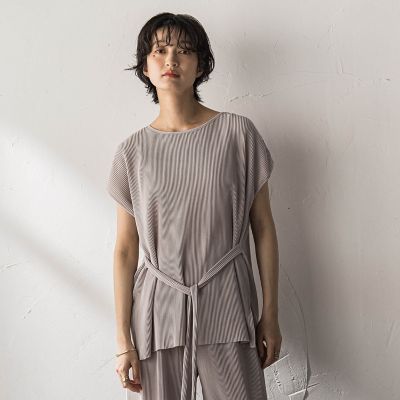 WEB限定】クリスタルプリーツパンツセットアップ | MAYSON GREY