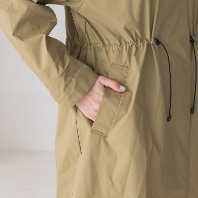 【ＭＩＺＵＮＯ】コンパクトアクアブロックレインコート≪手洗い可能≫