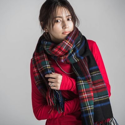 ＴＷＥＥＤＭＩＬＬラムズウールビッグストール