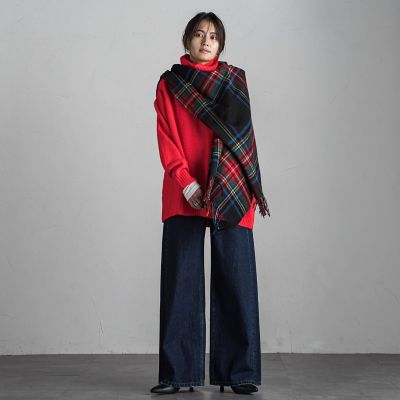 ＴＷＥＥＤＭＩＬＬラムズウールビッグストール