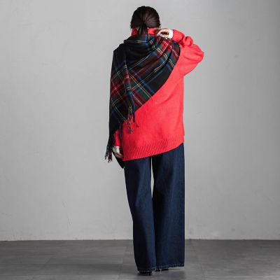 ＴＷＥＥＤＭＩＬＬラムズウールビッグストール
