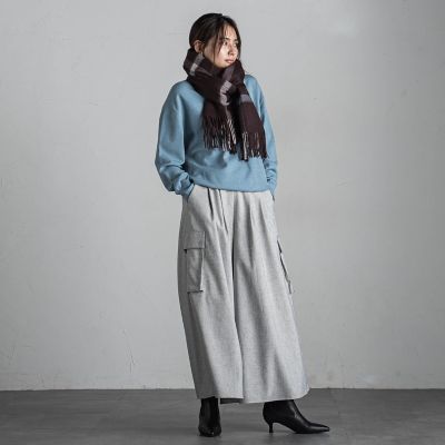 ＴＷＥＥＤＭＩＬＬラムズウールビッグストール