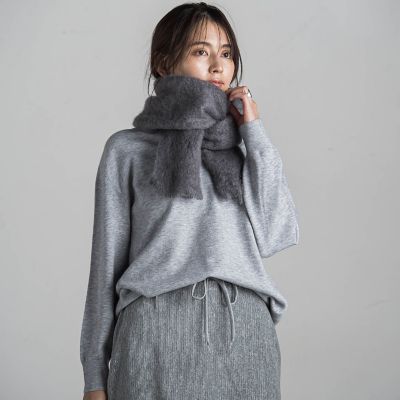 ＜MAYSON GREY（Women）＞ＦＯＸＦＯＲＤモヘヤストール