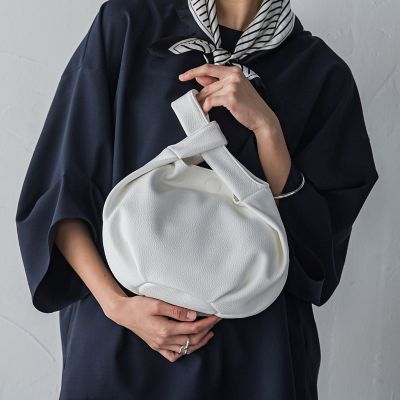 ワンハンドルラウンドバッグ