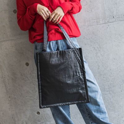 MAYSON GREY（Women）/メイソングレイ フラットトリムトートバッグ 04ブラック 旅行用かばん・バッグ【三越伊勢丹/公式】