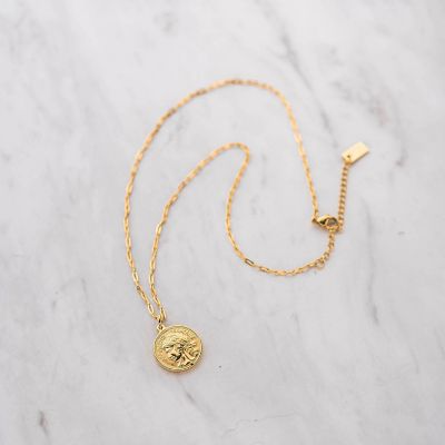 ＜MAYSON GREY（Women）＞ｃｏｉｎチェーンネックレス