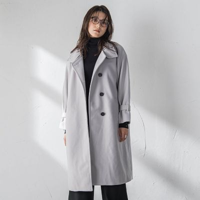 フェイクウールスタンドカラーコート | MAYSON GREY（Women）/メイソン