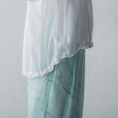 シアーＶネックブルゾン≪洗濯機で洗える≫