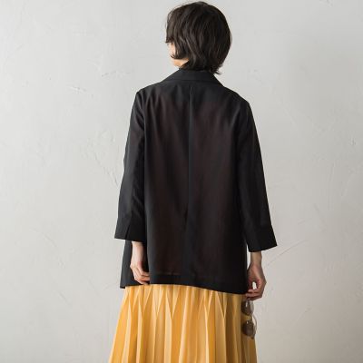 シアーテーラージャケット≪洗濯機で洗える≫