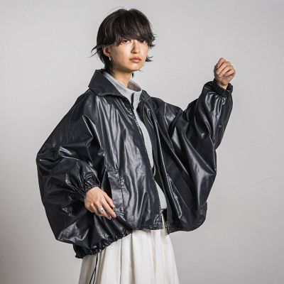 【カタログ掲載】ドルマンショートブルゾン≪洗濯機で洗える≫