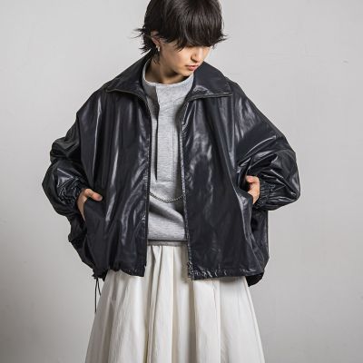 【カタログ掲載】ドルマンショートブルゾン≪洗濯機で洗える≫