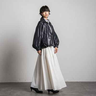 【カタログ掲載】ドルマンショートブルゾン≪洗濯機で洗える≫