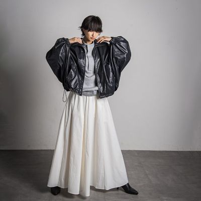 【カタログ掲載】ドルマンショートブルゾン≪洗濯機で洗える≫
