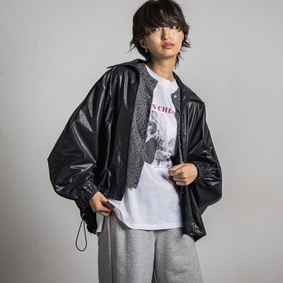 【カタログ掲載】ドルマンショートブルゾン≪洗濯機で洗える≫