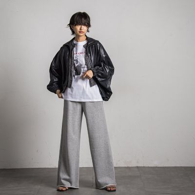 【カタログ掲載】ドルマンショートブルゾン≪洗濯機で洗える≫