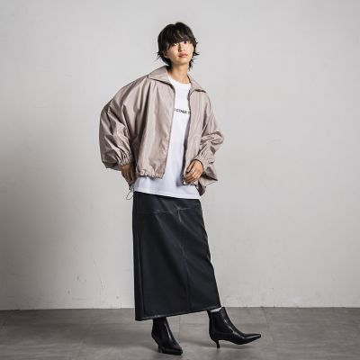 【カタログ掲載】ドルマンショートブルゾン≪洗濯機で洗える≫