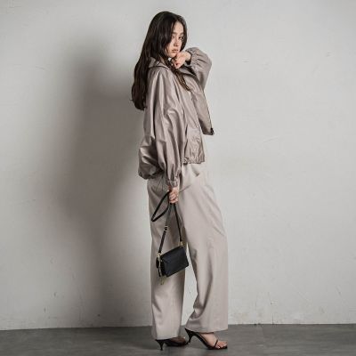 【カタログ掲載】ドルマンショートブルゾン≪洗濯機で洗える≫