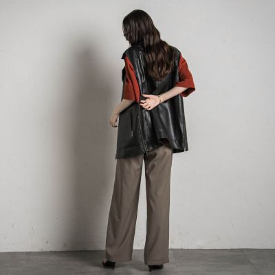 レザーライクライダースベスト | MAYSON GREY (Women)/メイソングレイ