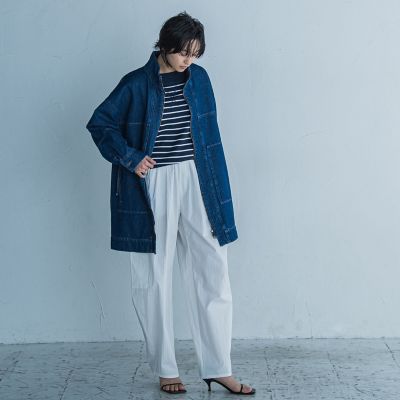 デニムジップカバーオール | MAYSON GREY (Women)/メイソングレイ