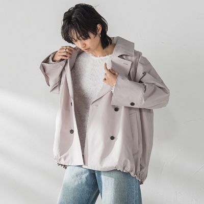 ボリュームスリーブショートトレンチコート | MAYSON GREY (Women