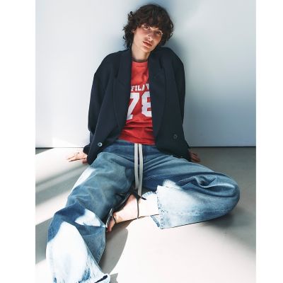 ダブルブレストオーバージャケット≪手洗い可能≫