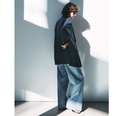 ダブルブレストオーバージャケット≪手洗い可能≫
