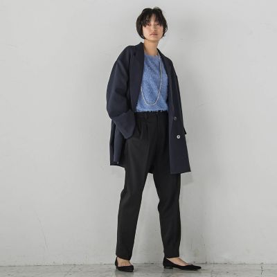 ダブルブレストオーバージャケット≪手洗い可能≫