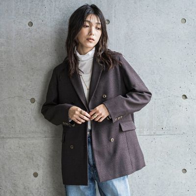 ＜MAYSON GREY（Women）＞ダブルブレストジャケット