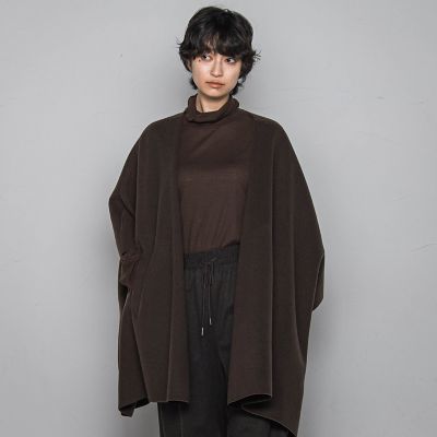 冬物セール】サカイ ポンチョ グレー ニットM 楽天市場】ポンチョ