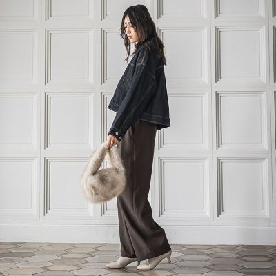 WEB限定】デニムクロップドジャケット≪洗濯機で洗える≫ | MAYSON