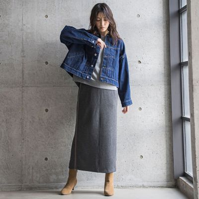 WEB限定】デニムクロップドジャケット≪洗濯機で洗える≫ | MAYSON
