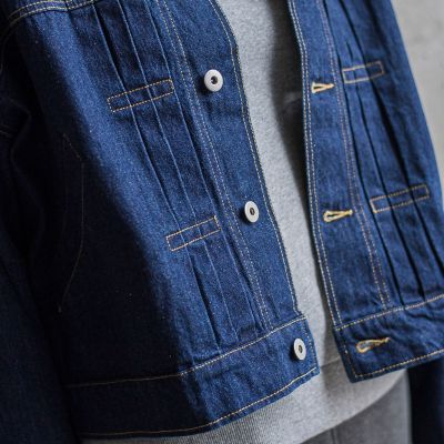 WEB限定】デニムクロップドジャケット≪洗濯機で洗える≫ | MAYSON