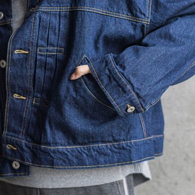 WEB限定】デニムクロップドジャケット≪洗濯機で洗える≫ | MAYSON