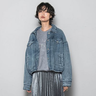 中綿デニムジャケット≪洗濯機で洗える≫ | MAYSON GREY (Women