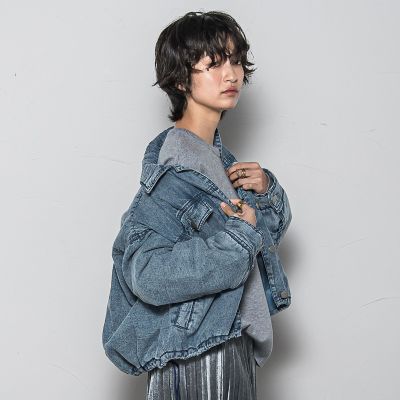 中綿デニムジャケット≪洗濯機で洗える≫ | MAYSON GREY（Women