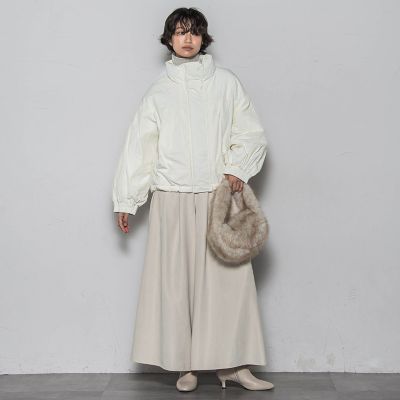 WEB限定】中綿ボリュームショートブルゾン≪手洗い可能≫ | MAYSON