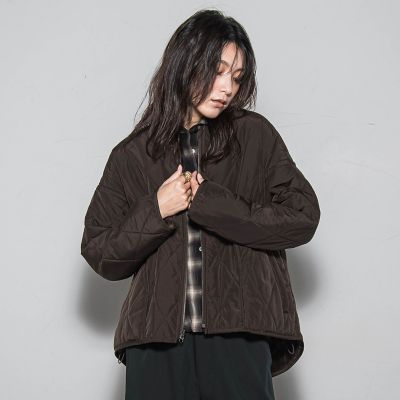 キルティング×フェイクファーリバーシブルブルゾン | MAYSON GREY