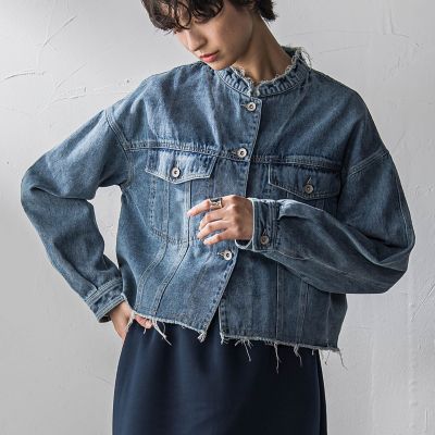 デニムショートジャケット≪洗濯機で洗える≫ | MAYSON GREY（Women