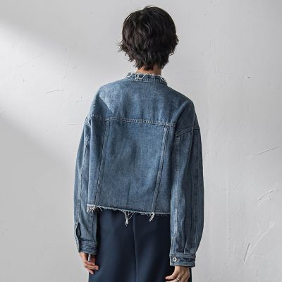 デニムショートジャケット≪洗濯機で洗える≫ | MAYSON GREY（Women