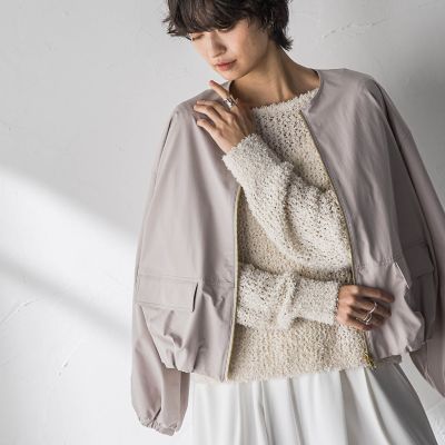 MAYSON GREY（Women）/メイソングレイ 撥水バルーンブルゾン