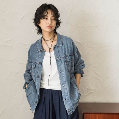 ゆれるデニムジャケット | MAYSON GREY (Women)/メイソングレイ | 三越