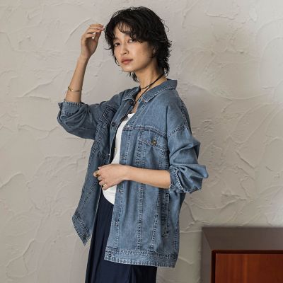 ゆれるデニムジャケット | MAYSON GREY (Women)/メイソングレイ | 三越
