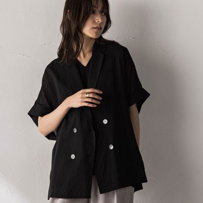 【専用】G/FORE ⭐︎ 半袖 ジャケット 強撚気流ダブルブレスト半袖ジャケット | MAYSON GREY (Women